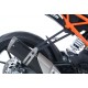 MOCOWANIE WYDECHU + ZAŚLEPKA PODNÓŻKA RG RACING KTM 125 DUKE (17-) BLACK