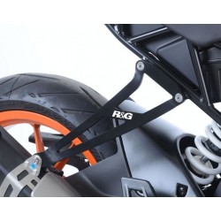 MOCOWANIE WYDECHU RG RACING KTM RC125 (17-) / RC390 (17-) BLACK