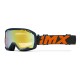 GOGLE IMX ENDURANCE FLIP GRAPHIE BLUE MATT/ ORANGE - SZYBA IRIDIUM GOLD + CLEAR (2 SZYBY W ZESTAWIE)