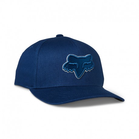 CZAPKA Z DASZKIEM FOX JUNIOR EPICYCLE 110 SNAPBACK DEEP COBALT YOS