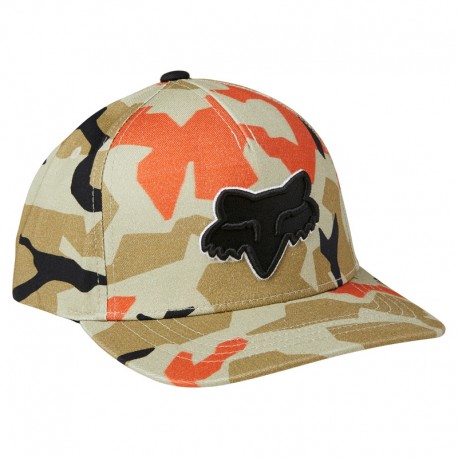 CZAPKA Z DASZKIEM FOX JUNIOR EPICYCLE 110 SNAPBACK GREEN CAMO YOS