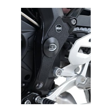 OSŁONA WAHACZA RG RACING BMW S1000XR 15-19, 2 CZĘŚCI BLACK