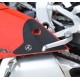 OSŁONA WAHACZA RG RACING DUCATI 1199/1299 PANIGALE, 2 CZĘŚCI BLACK