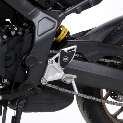 OSŁONA WAHACZA RG RACING HONDA CB650R 19-/CBR650R 19-, 2 CZĘŚCI BLACK