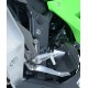 OSŁONA WAHACZA RG RACING KAWASAKI NINJA 300/NINJA 250 13-17/Z250 13-18/Z300, 3 CZĘŚCI BLACK