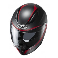 KASK HJC F70 FERON BLACK/RED XS