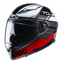 KASK HJC F70 TINO BLACK/WHITE/RED XS