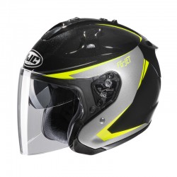 KASK HJC FG-JET BALIN BLACK/SILVER XS