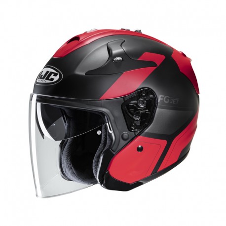 KASK HJC FG-JET EPEN BLACK/RED XS