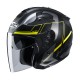 KASK HJC FG-JET KOMINA BLACK/YELLOW XS