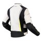 KURTKA TEKSTYLNA OZONE FLOW LADY BLACK/GREY/FLUO YELLOW DXXS