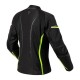 KURTKA TEKSTYLNA REBELHORN FLUX LADY BLACK/FLO YELLOW D3XL