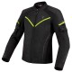 KURTKA TEKSTYLNA REBELHORN FLUX LADY BLACK/FLO YELLOW D3XL