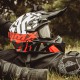 KASK IMX FMX-02 BLACK/WHITE/FLO RED/GREY GLOSS GRAPHIC XL