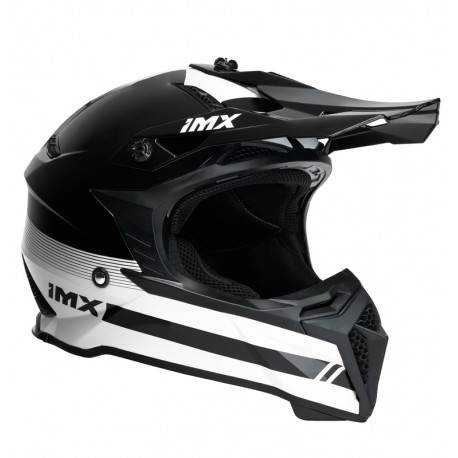 KASK IMX FMX-02 BLACK/WHITE GLOSS XS