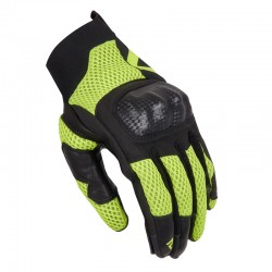 RĘKAWICE SKÓRZANE REBELHORN GAP III BLACK/FLUO YELLOW XS