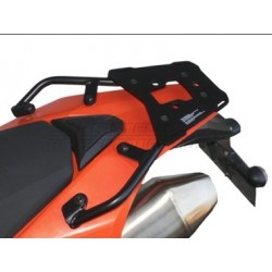 STELAŻ POD PŁYTĘ MONTAŻOWĄ KUFRA ALU-RACK SW-MOTECH KTM LC4 690 ENDURO (07-18), BLACK