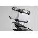 ZESTAW KUFRA CENTRALNEGO TRAX ADV SW-MOTECH APRILIA TUAREG 660 (21-) SILVER