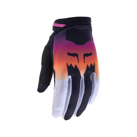 RĘKAWICE FOX JUNIOR 180 FLORA BLACK/PINK YXS