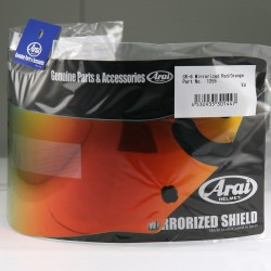 SZYBA ARAI DO KASKU SAMOCHODOWEGO CK-6 MIRROR RED/ORANGE