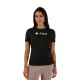 T-SHIRT FOX LADY ABSOLUTE TECH BLACK XS