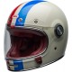 KASK BELL BULLITT DLX COMMAND VINTAGE WHITE/RED/BLUE M