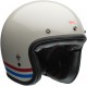 KASK BELL CUSTOM 500 STRIPES PEARL WHITE L