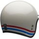 KASK BELL CUSTOM 500 STRIPES PEARL WHITE L