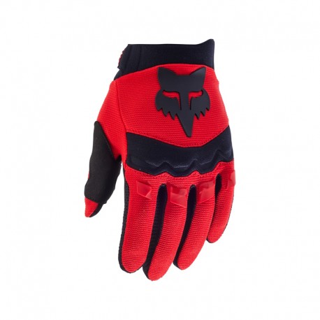 RĘKAWICE FOX JUNIOR DIRTPAW FLUO RED YXS