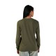 KOSZULKA Z DŁUGIM RĘKAWEM FOX LADY FOX HEAD OLIVE GREEN XS