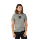 T-SHIRT FOX FOX HEAD HEATHER GRAPHITE S