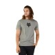 T-SHIRT FOX FOX HEAD HEATHER GRAPHITE S