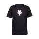 T-SHIRT FOX JUNIOR FOX LEGACY BLACK YS