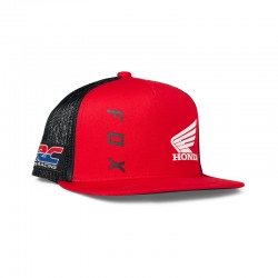 CZAPKA Z DASZKIEM FOX JUNIOR FOX X HONDA SNAPBACK FLAME RED YOS