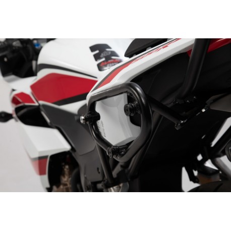 STELAŻ BOCZNY SLC LEWY SW-MOTECH HONDA CB500F (16-), CBR500R (16-), BLACK