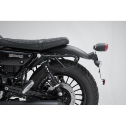 STELAŻ BOCZNY SLC LEWY SW-MOTECH MOTO GUZZI V9 ROAMER/BOBBER (15-), BLACK