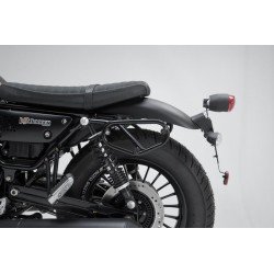 STELAŻ BOCZNY SLC LEWY SW-MOTECH MOTO GUZZI V9 ROAMER/BOBBER (15-), BLACK