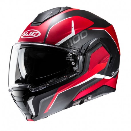 KASK HJC I100 LORIX BLACK/RED XS