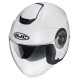 KASK HJC I40 SEMI FLAT PEARL WHITE S