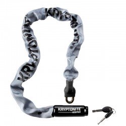 ZAPIĘCIE ŁAŃCUCHOWE KRYPTONITE KEEPER 785 INTEGRATED CHAIN GREY 0,7CM X 85CM