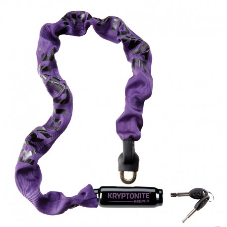 ZAPIĘCIE ŁAŃCUCHOWE KRYPTONITE KEEPER 785 INTEGRATED CHAIN PURPLE 0,7CM X 85CM