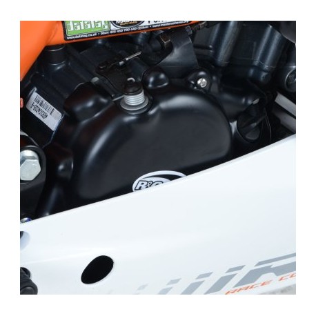 ZESTAW OSŁON SILNIKA RG RACING KTM RC125/200, 125 DUKE 16, 200 DUKE 16- (2 CZĘŚCI) BLACK