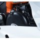 ZESTAW OSŁON SILNIKA RG RACING KTM RC125/200, 125 DUKE 16, 200 DUKE 16- (2 CZĘŚCI) BLACK