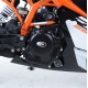 ZESTAW OSŁON SILNIKA RG RACING KTM RC390 17- (2 CZĘŚCI) BLACK