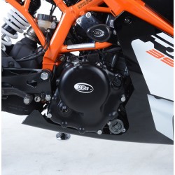 ZESTAW OSŁON SILNIKA RG RACING KTM RC390 17- (2 CZĘŚCI) BLACK