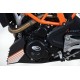 ZESTAW OSŁON SILNIKA RG RACING KTM RC390 17- (2 CZĘŚCI) BLACK RACE