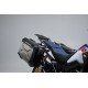 ZESTAW KUFRÓW BOCZNYCH TRAX ADV I STELAŻY SW-MOTECH CRF1000L AFRICA TWIN (15-17), SILVER 45/37L