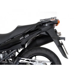 ZESTAW KUFRÓW BOCZNYCH TRAX ADV I STELAŻY SW-MOTECH SUZUKI DL 650 V-STROM (04-10), BLACK 45/37L