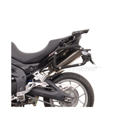 ZESTAW KUFRÓW BOCZNYCH TRAX ADV I STELAŻY SW-MOTECH TRIUMPH TIGER 1050 (06-12), BLACK 45/37L