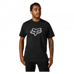 T-SHIRT FOX LEGACY FOX HEAD BLACK/WHITE M